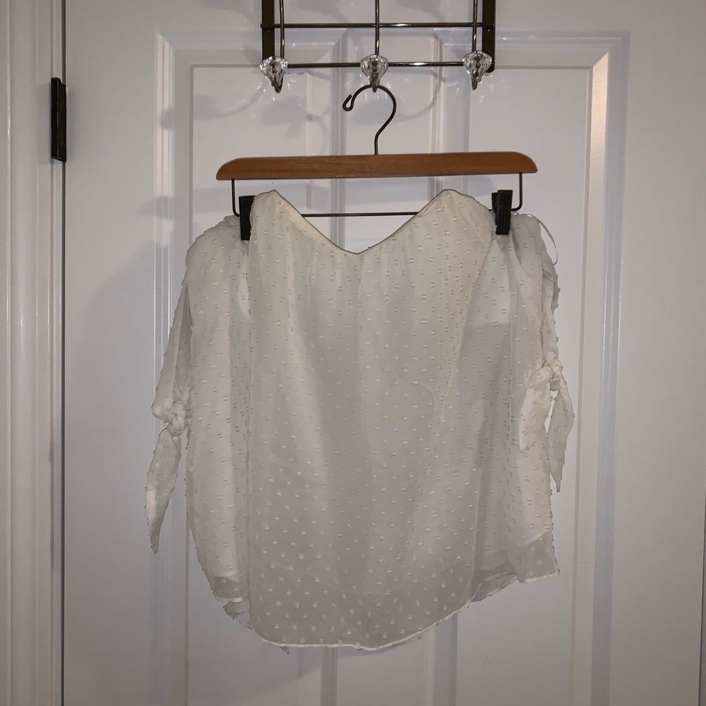 From Francesca’s brand: Miami. Strapless shirt